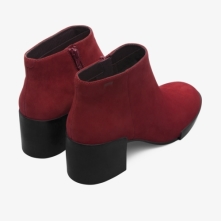 Camper Red Ankle Boots Womens - Lotta Online Ireland | LQMGU3259